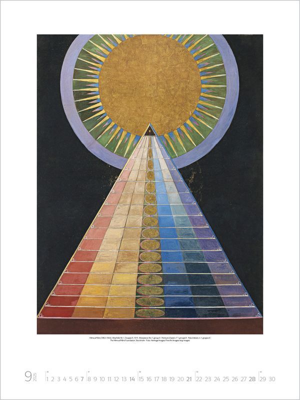 Bild: 9783731879718 | Hilma af Klint 2025 | Korsch Verlag | Kalender | Spiralbindung | 14 S.