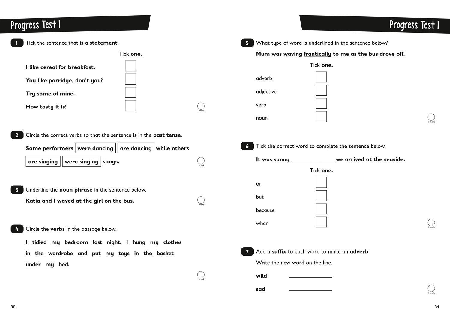 Bild: 9780008253134 | KS1 Grammar, Punctuation and Spelling Practice Book | Collins KS1