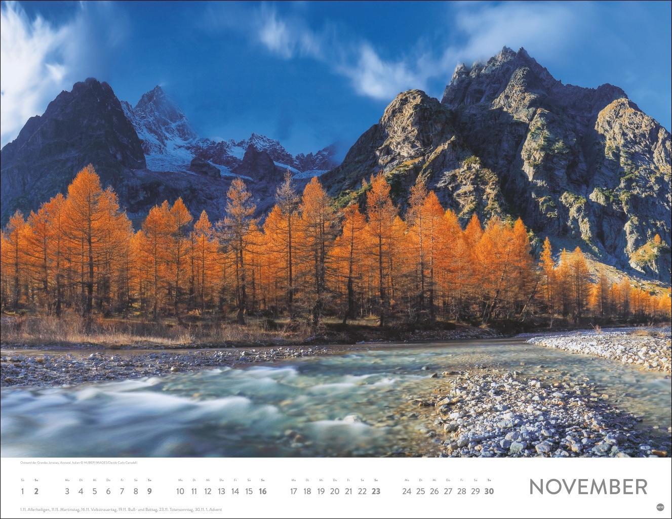 Bild: 9783756405060 | Faszination Alpen Posterkalender 2025 | Heye | Kalender | 14 S. | 2025