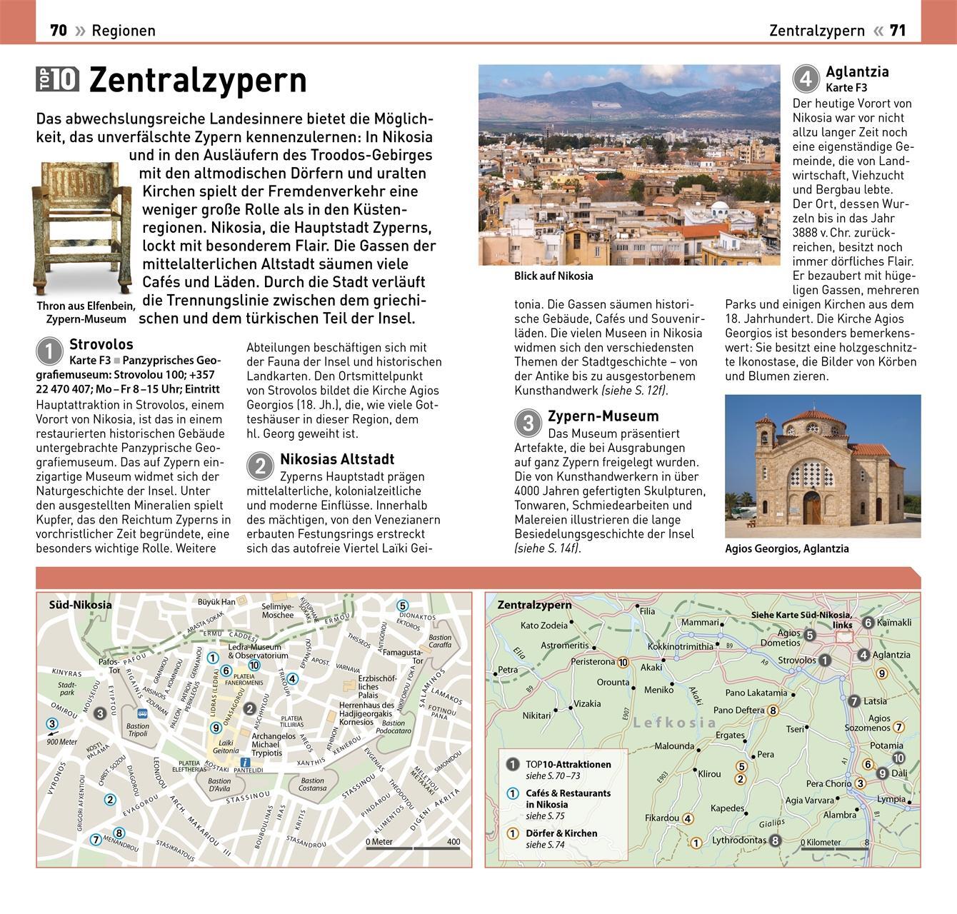 Bild: 9783734207136 | TOP10 Reiseführer Zypern | Jack Hughes | Taschenbuch | 144 S. | 2023