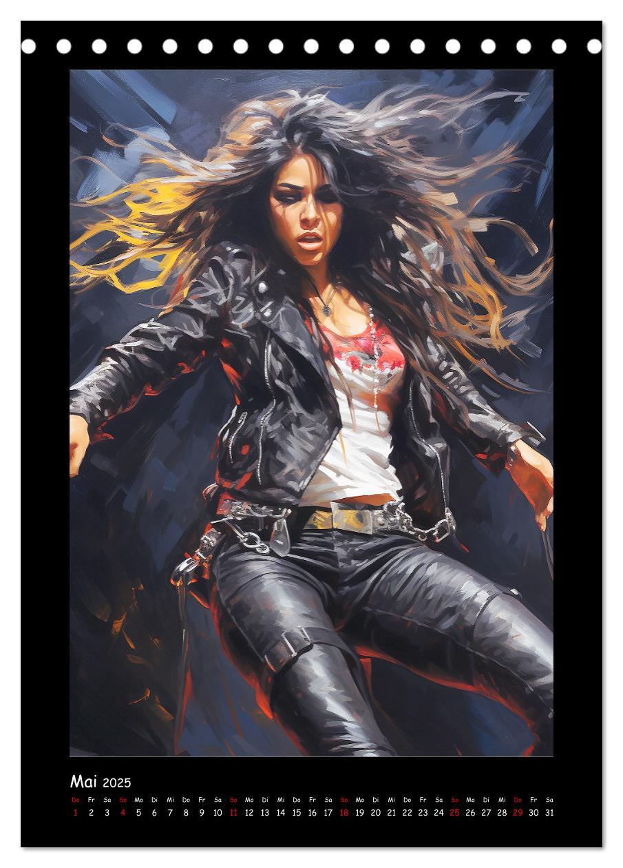 Bild: 9783435863976 | Heavy Metal-Queens. Wilde Rock- und Metal-Girl Paintings...