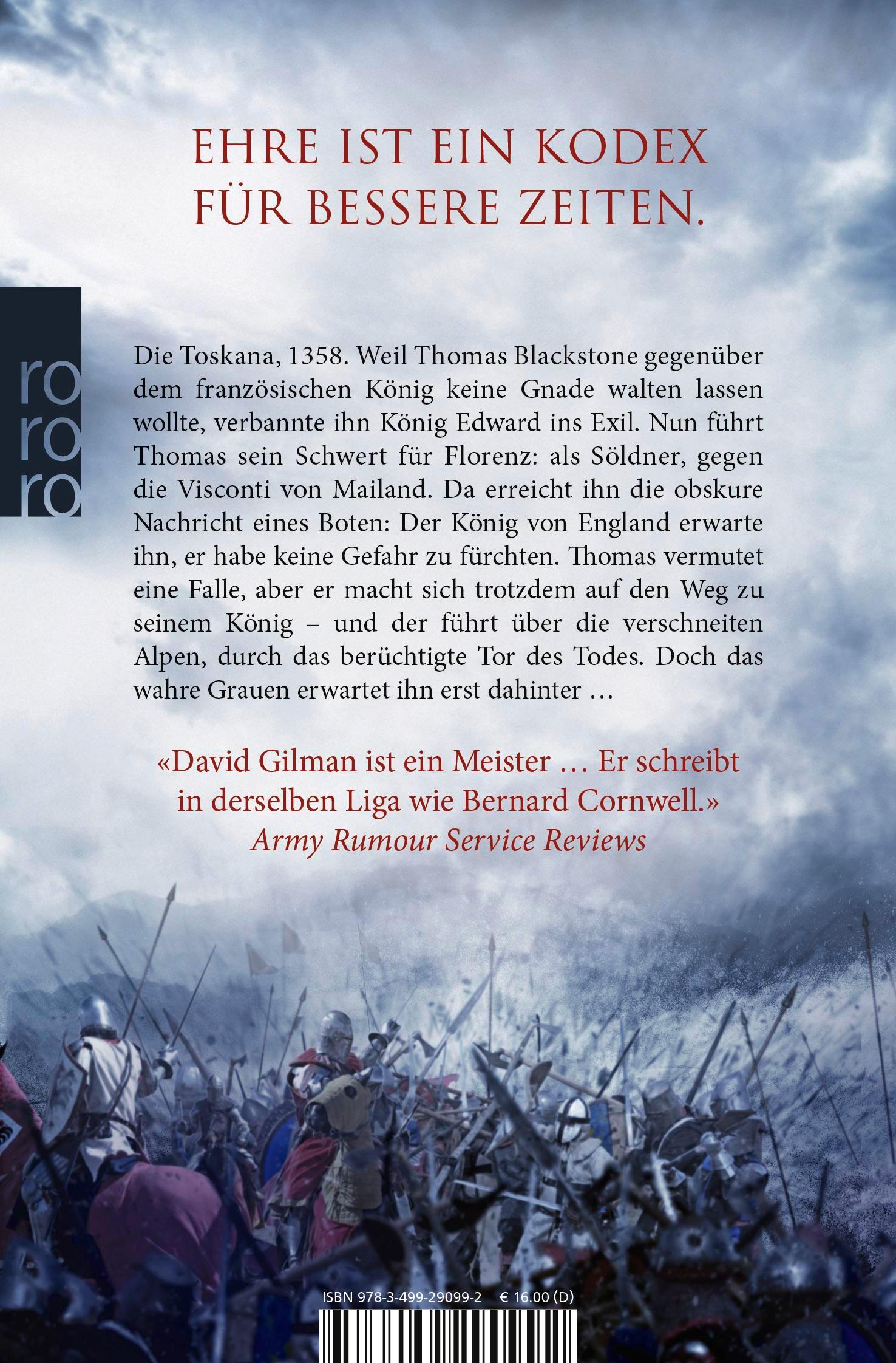 Rückseite: 9783499290992 | Legenden des Krieges 03: Der einsame Reiter | Historischer Roman