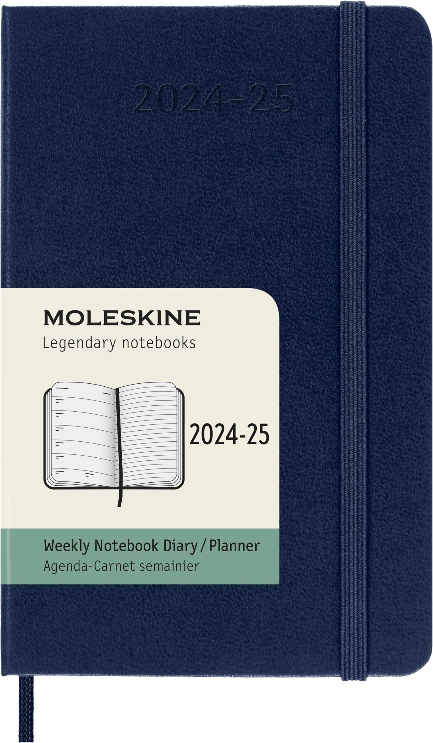 Cover: 8056999270612 | Moleskine 18 Monate Wochen Notizkalender 2024/2025, P/A6, 1 Wo = 1...