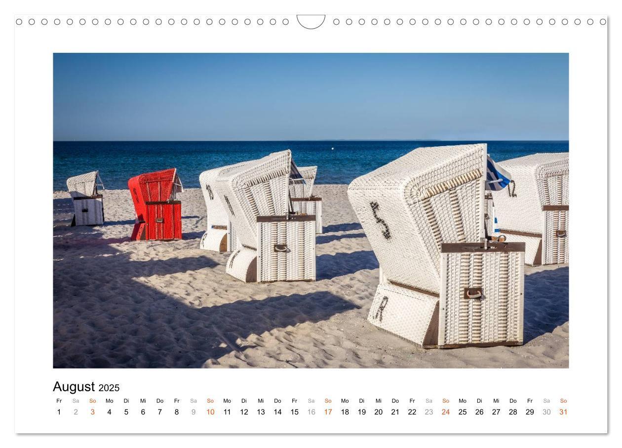 Bild: 9783435571703 | Strandkorb Idylle (Wandkalender 2025 DIN A3 quer), CALVENDO...