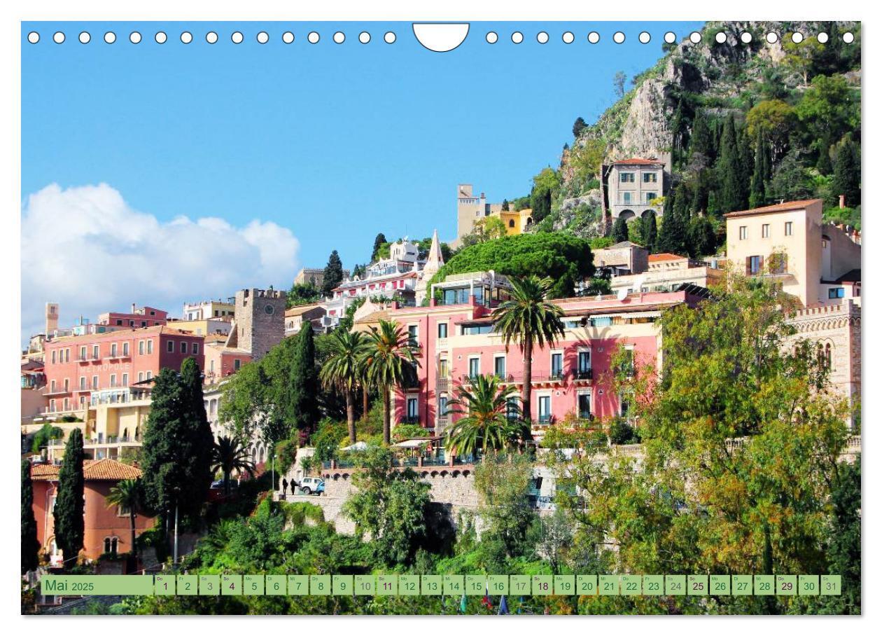 Bild: 9783435587032 | Taormina, die Stadt mit Blick auf den Ätna (Wandkalender 2025 DIN...