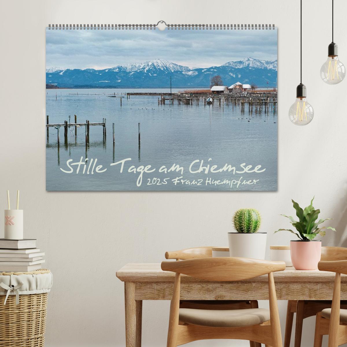 Bild: 9783435730896 | Stille Tage am Chiemsee (Wandkalender 2025 DIN A2 quer), CALVENDO...