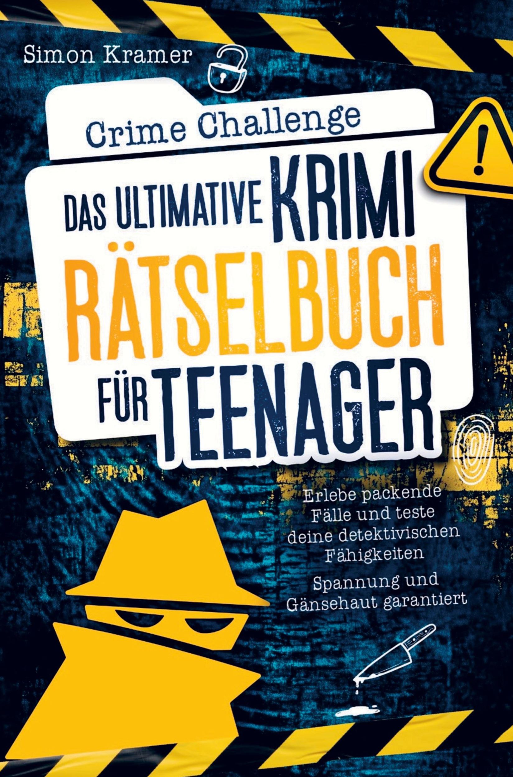 Cover: 9783911368384 | Crime Challenge ¿ Das ultimative Krimirätselbuch für Teenager | Kramer