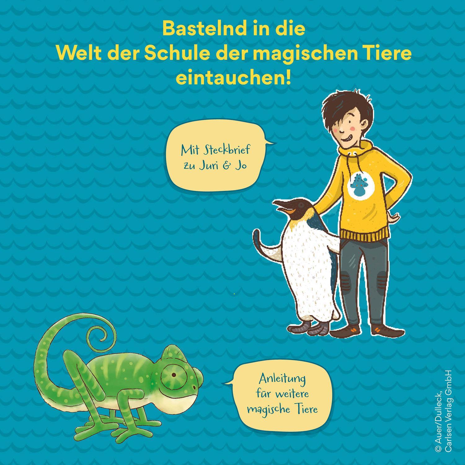 Bild: 4002051604660 | Die Schule der magischen Tiere - Gips-Spaß mit Juri | Bastel-Set