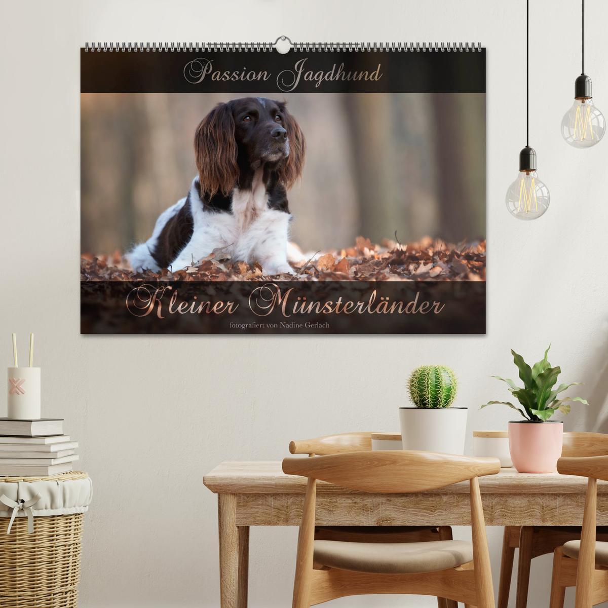 Bild: 9783435264285 | Passion Jagdhund - Kleiner Münsterländer (Wandkalender 2025 DIN A2...