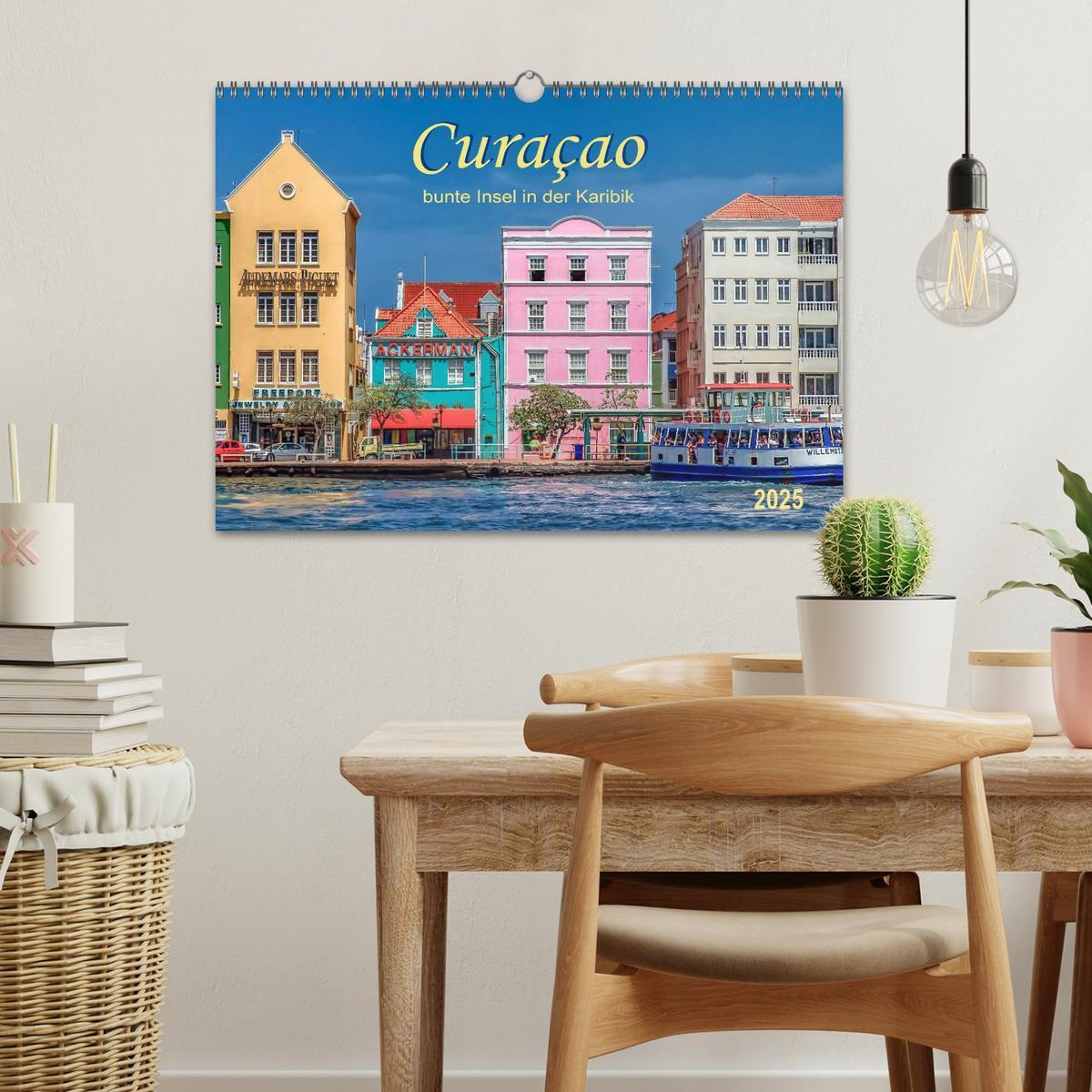 Bild: 9783435568826 | Curaçao - bunte Insel in der Karibik (Wandkalender 2025 DIN A3...