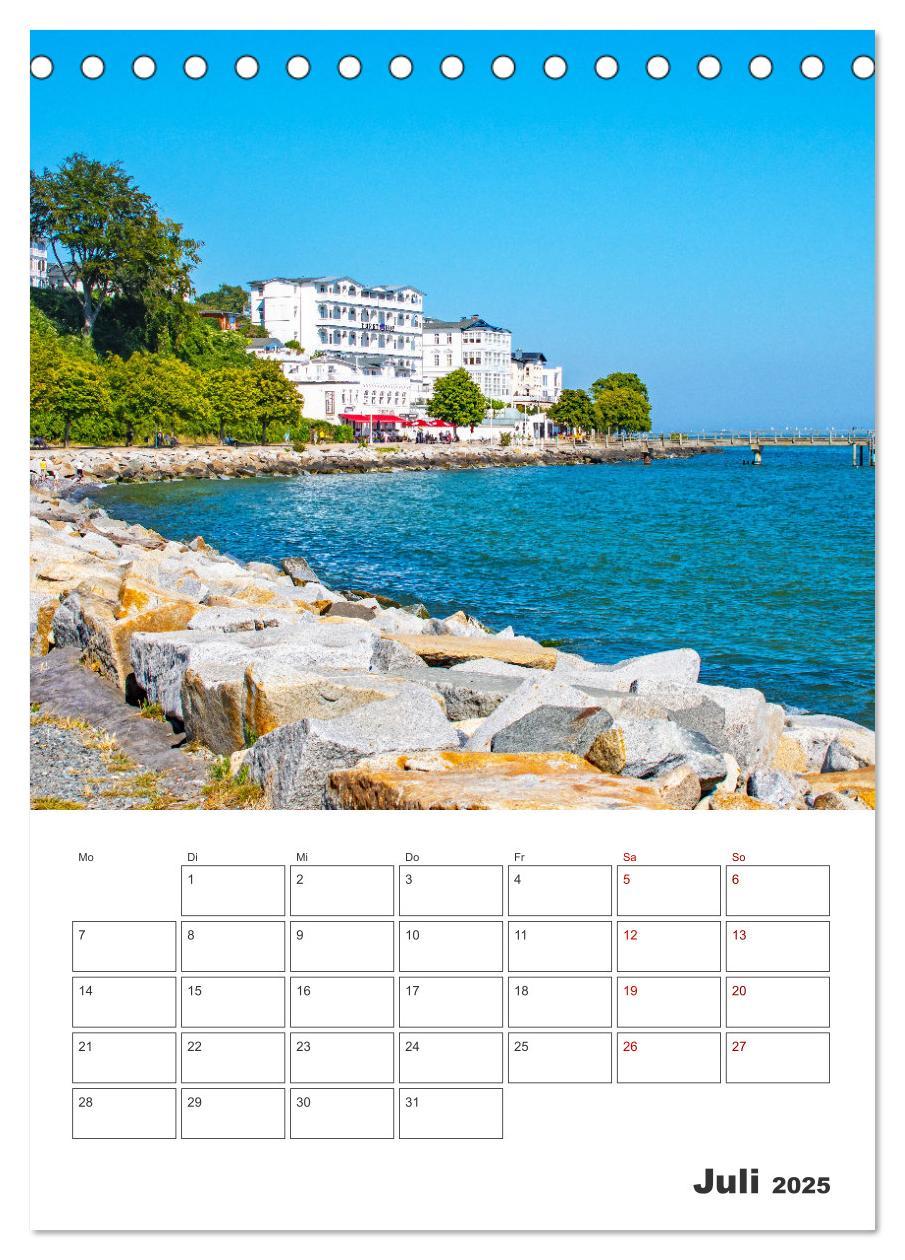 Bild: 9783435916634 | Rügen - Terminplaner (Tischkalender 2025 DIN A5 hoch), CALVENDO...