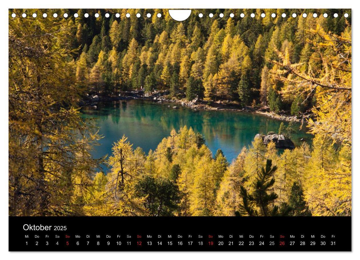 Bild: 9783435815890 | Graubünden - Die schönsten Bilder (Wandkalender 2025 DIN A4 quer),...