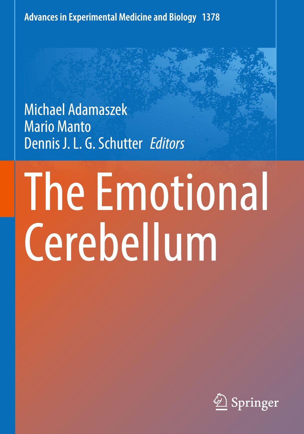 Cover: 9783030995522 | The Emotional Cerebellum | Michael Adamaszek (u. a.) | Taschenbuch