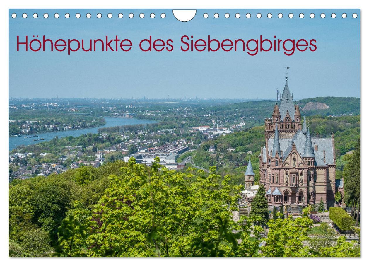 Cover: 9783435451227 | Höhepunkte des Siebengebirges (Wandkalender 2025 DIN A4 quer),...