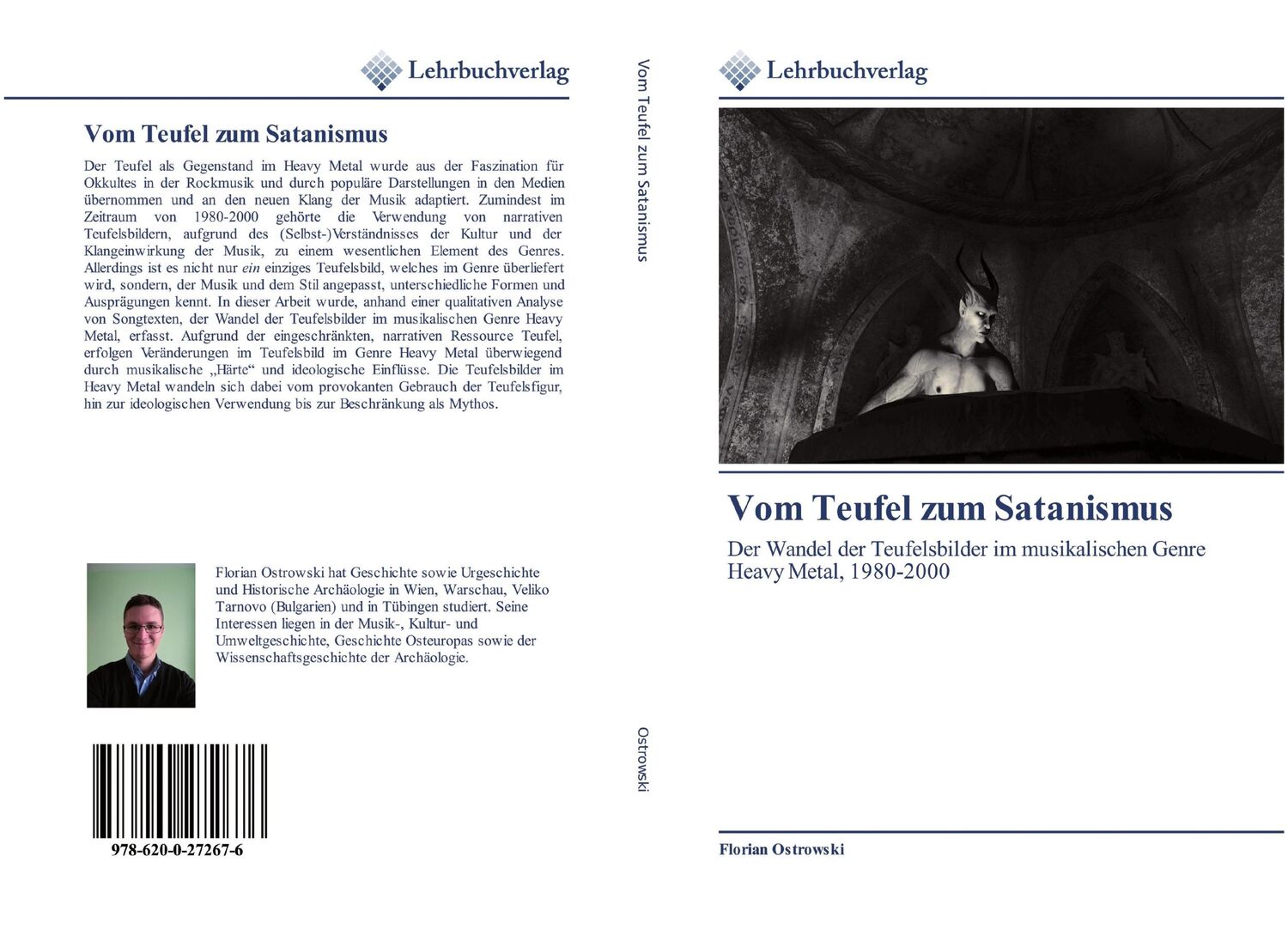 Cover: 9786200272676 | Vom Teufel zum Satanismus | Florian Ostrowski | Taschenbuch | 148 S.