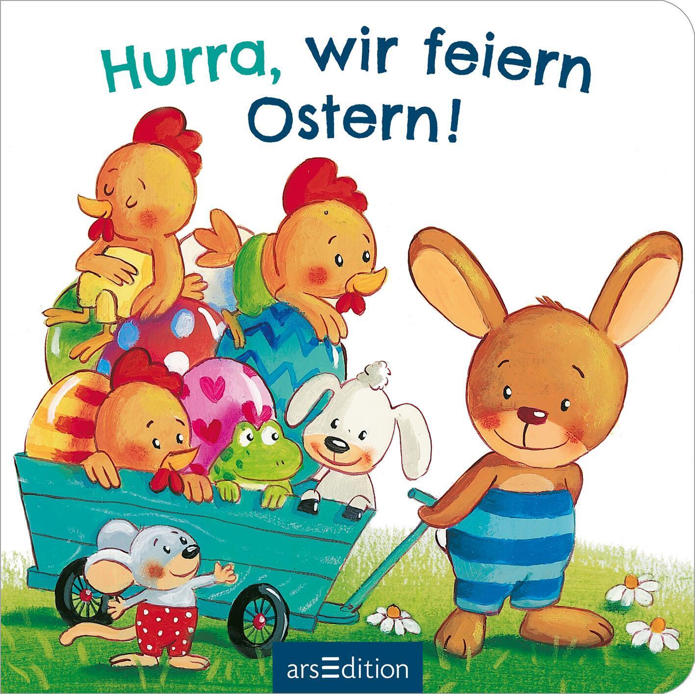 Bild: 9783845851044 | Hurra, wir feiern Ostern! | Maria Höck | Buch | Pappebuch | 12 S.