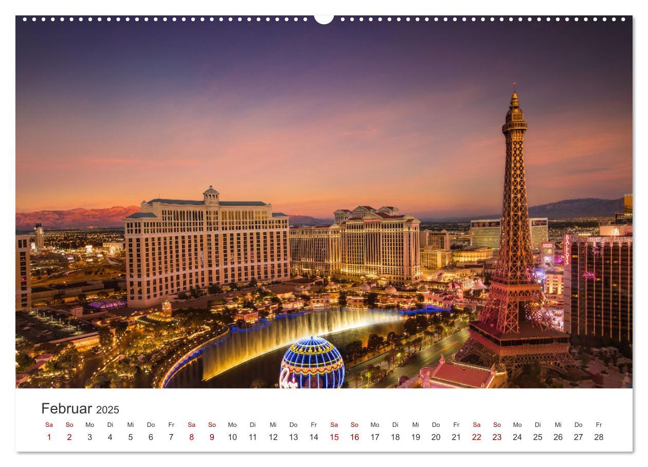 Bild: 9783435007677 | Las Vegas - Spiel, Spaß und Glück (Wandkalender 2025 DIN A2 quer),...