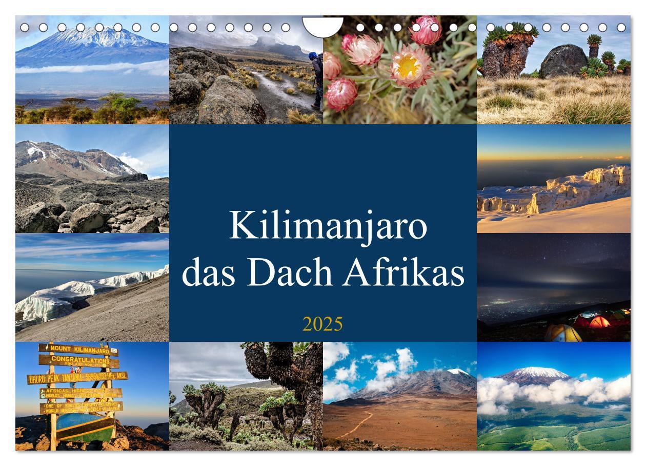 Cover: 9783383761133 | Kilimanjaro - das Dach Afrikas (Wandkalender 2025 DIN A4 quer),...