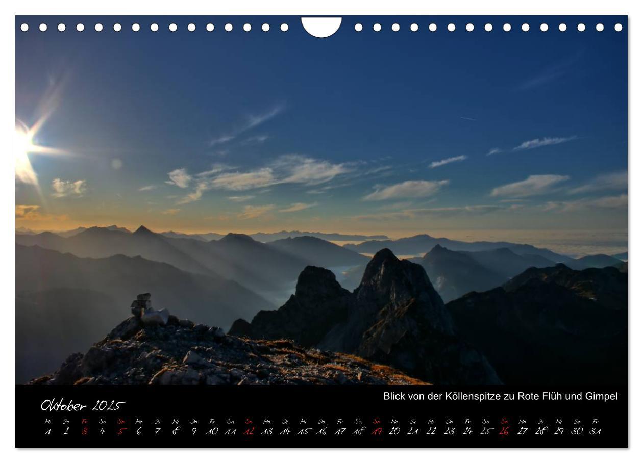 Bild: 9783435838202 | Allgäuer Bergblicke (Wandkalender 2025 DIN A4 quer), CALVENDO...