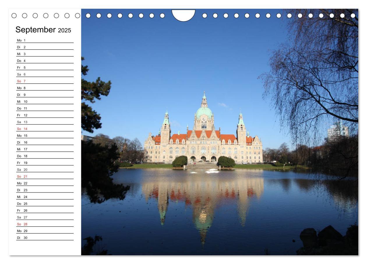 Bild: 9783435539901 | Hannover erleben (Wandkalender 2025 DIN A4 quer), CALVENDO...