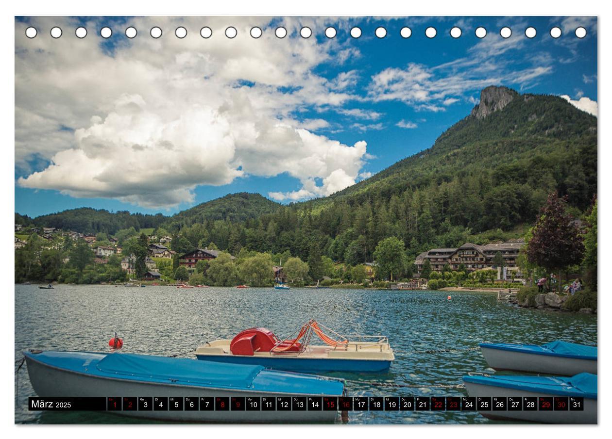 Bild: 9783435453375 | Seen - Berge - Salzkammergut (Tischkalender 2025 DIN A5 quer),...