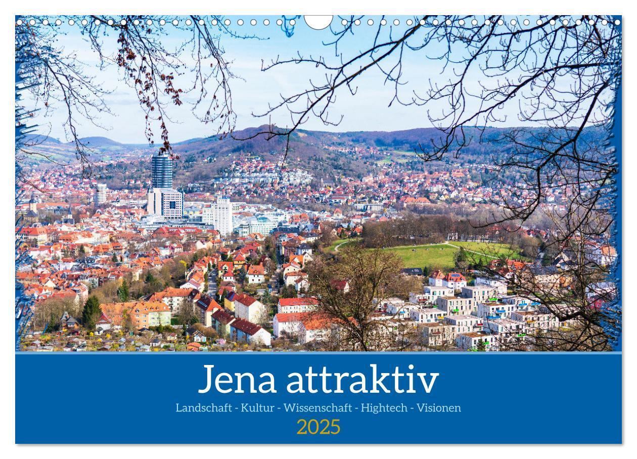 Cover: 9783457214183 | Jena attraktiv (Wandkalender 2025 DIN A3 quer), CALVENDO...