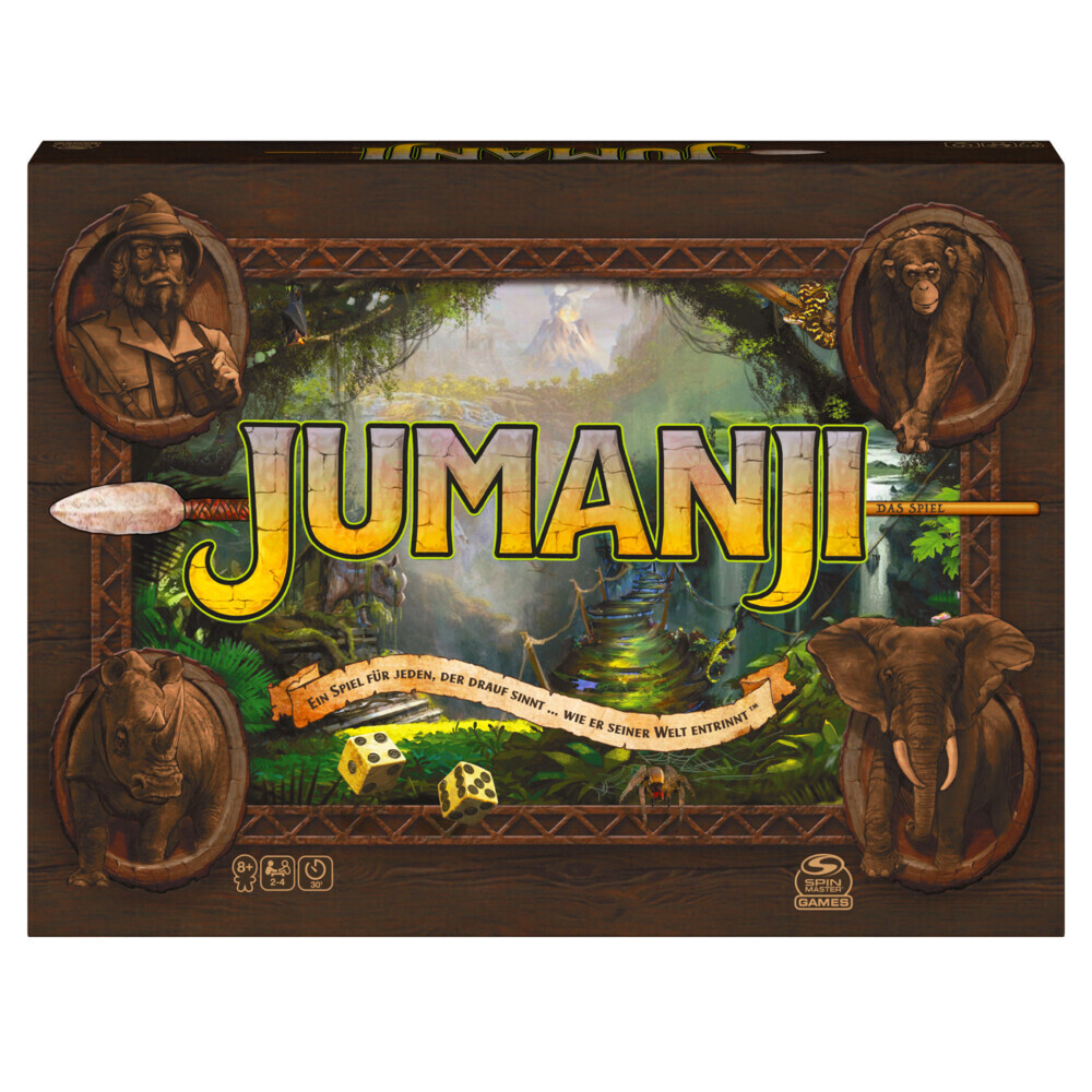 Cover: 778988385524 | CGI Jumanji (Kinderspiel) | Spiel | In Spielebox | 2021 | Spin Master