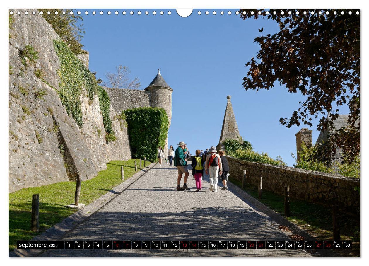 Bild: 9781325948918 | Mont Saint-Michel (Calendrier mural 2025 DIN A3 vertical), CALVENDO...