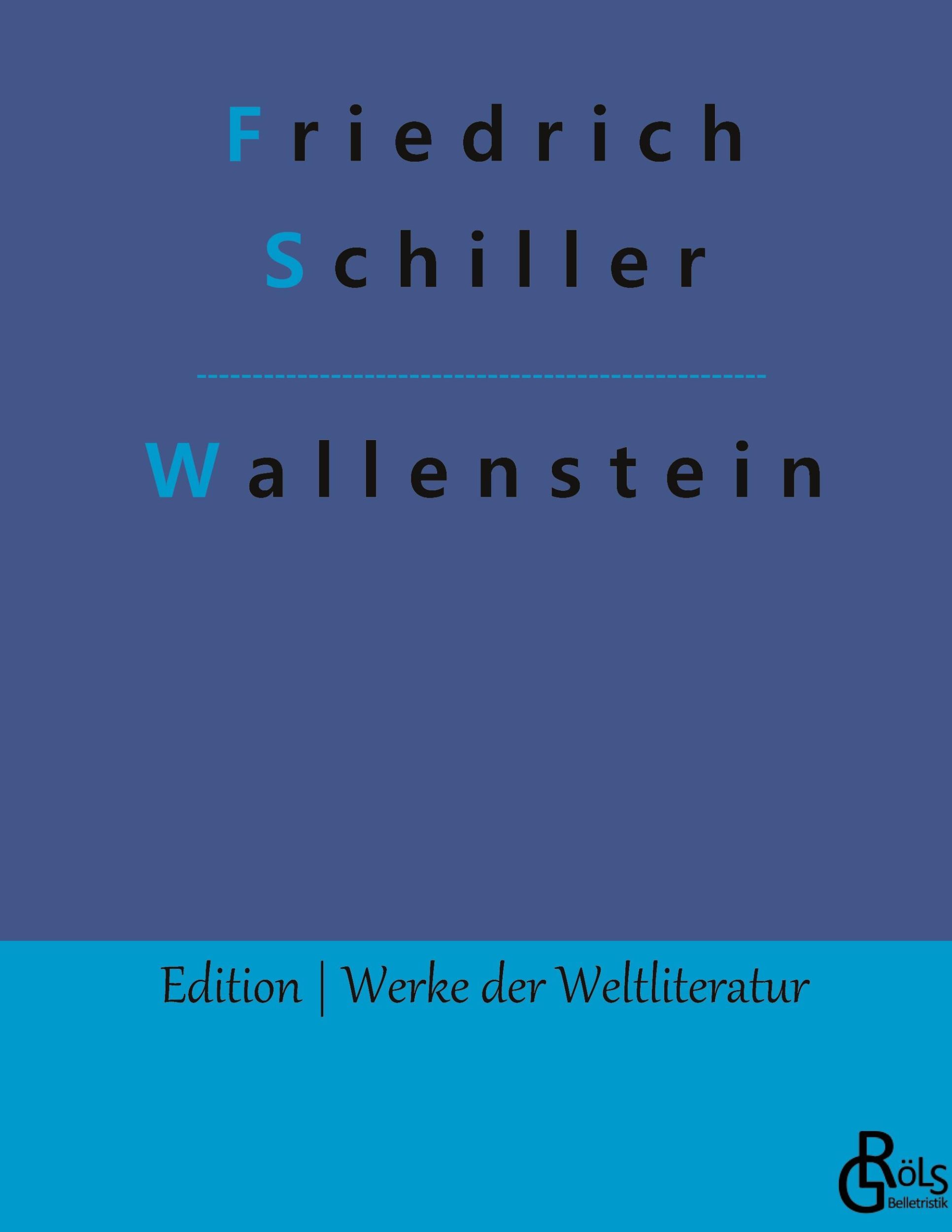 Cover: 9783988281050 | Wallenstein | Friedrich Schiller | Buch | HC gerader Rücken kaschiert