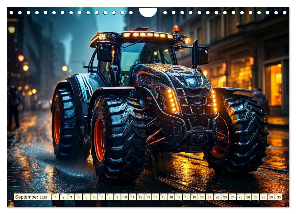 Bild: 9783383856358 | Traktor Fantasien (Wandkalender 2025 DIN A4 quer), CALVENDO...