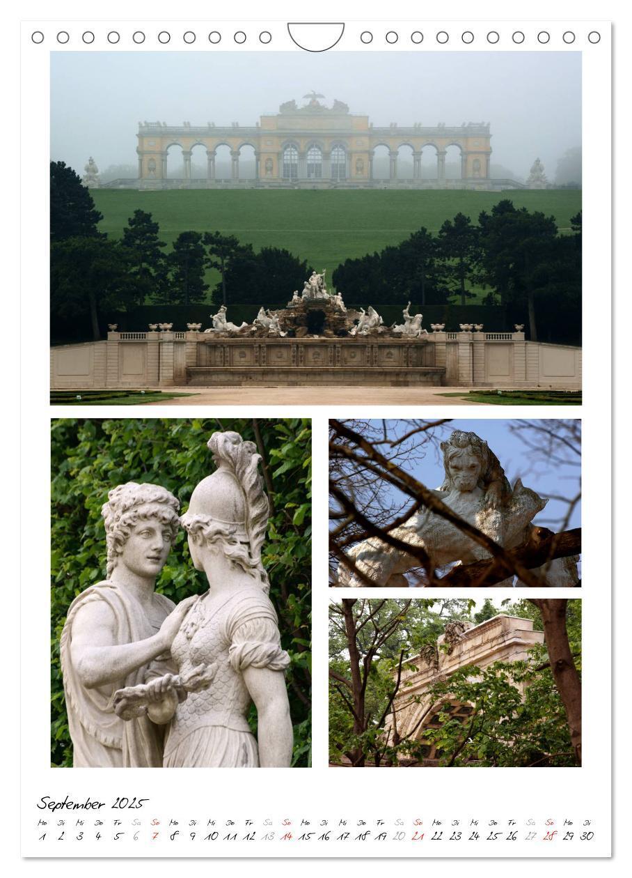 Bild: 9783457073827 | Schloss Schönbrunn im Wandel der Jahreszeiten (Wandkalender 2025...