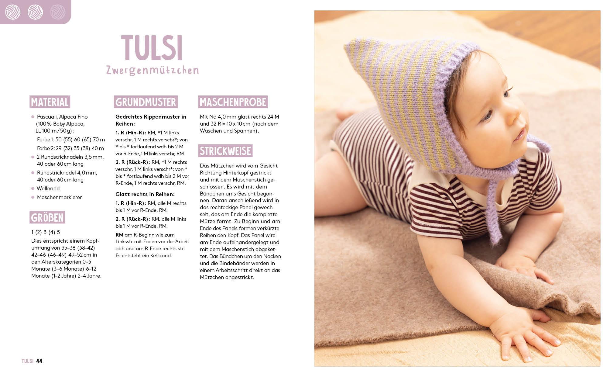 Bild: 9783745917901 | Hej. Mützen stricken - Babys &amp; Kids | Steffi Haberkern | Taschenbuch