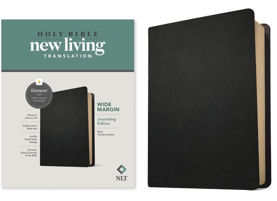 Cover: 9781496474216 | NLT Wide Margin Bible, Filament-Enabled Edition (Genuine Leather,...