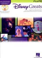 Cover: 9780634085376 | Disney Greats - Instrumental Play-Alongs for Flute Book/Online Audio