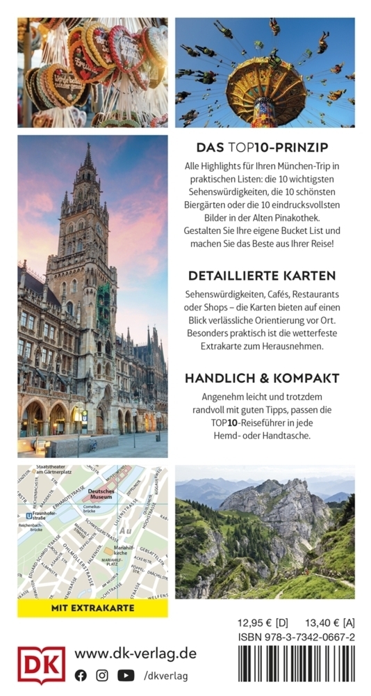 Bild: 9783734206672 | TOP10 Reiseführer München | DK Verlag - Reise | Taschenbuch | 160 S.