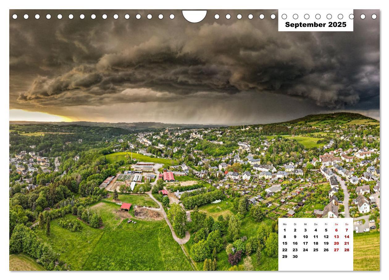 Bild: 9783383975196 | Unser Erzgebirge von oben (Wandkalender 2025 DIN A4 quer), CALVENDO...