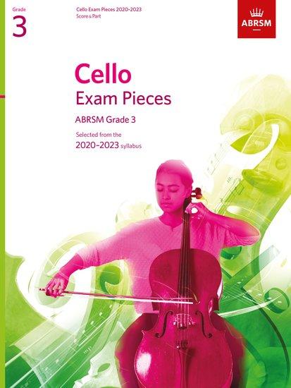 Cover: 9781786012302 | Cello Exam Pieces 2020-2023, ABRSM Grade 3, Score &amp; Part | Abrsm