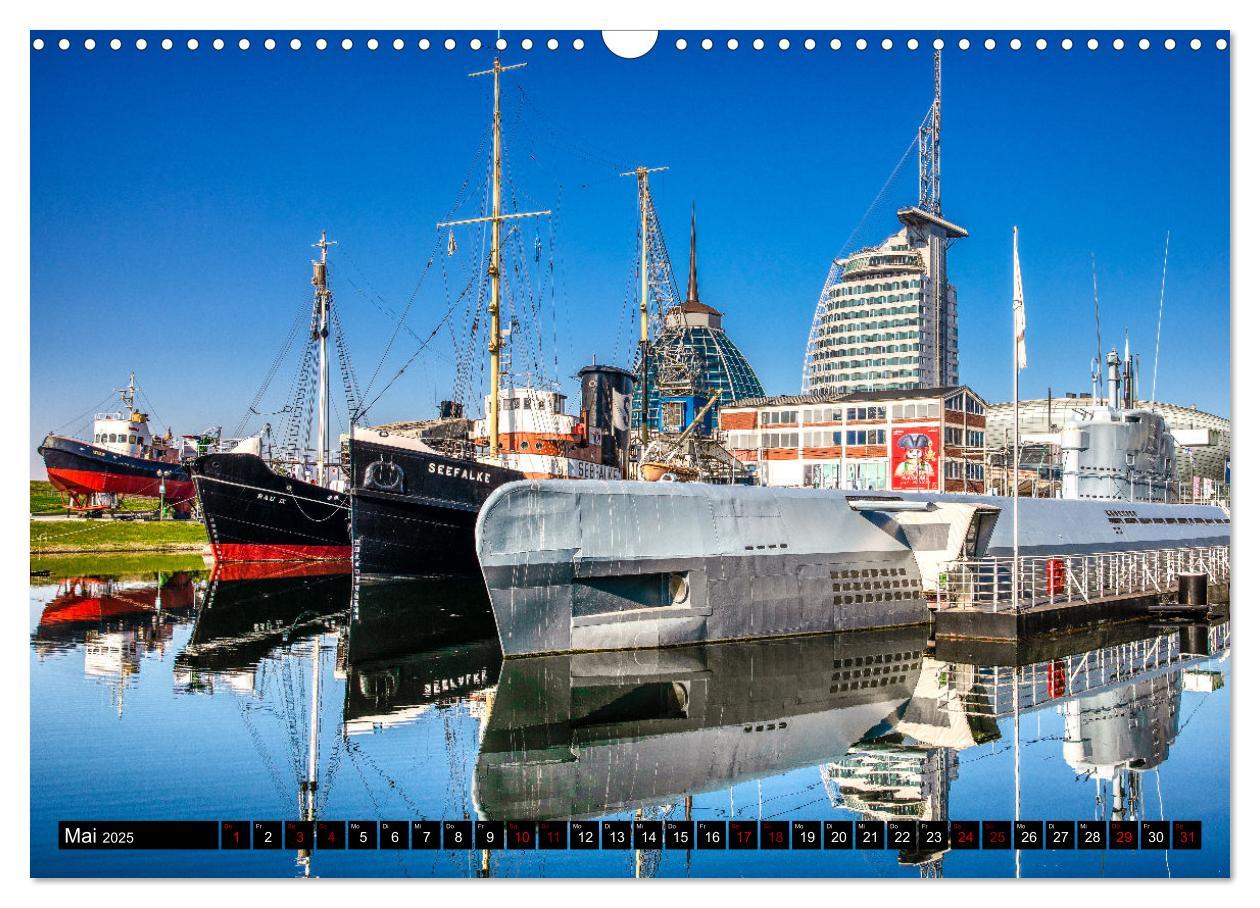 Bild: 9783435101979 | BREMERHAVEN Maritimes in der Seestadt (Wandkalender 2025 DIN A3...