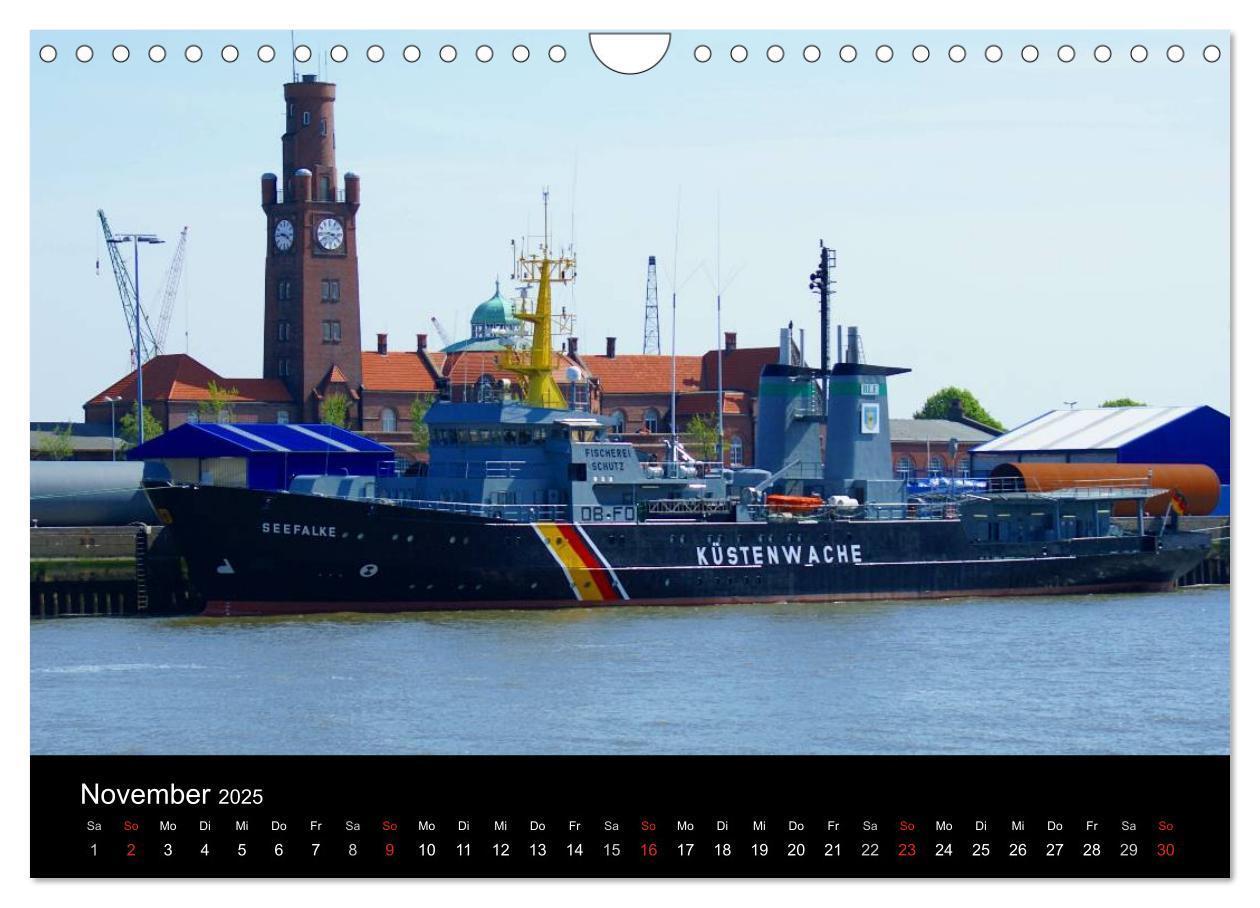 Bild: 9783435765393 | Cuxhaven an der Nordsee (Wandkalender 2025 DIN A4 quer), CALVENDO...