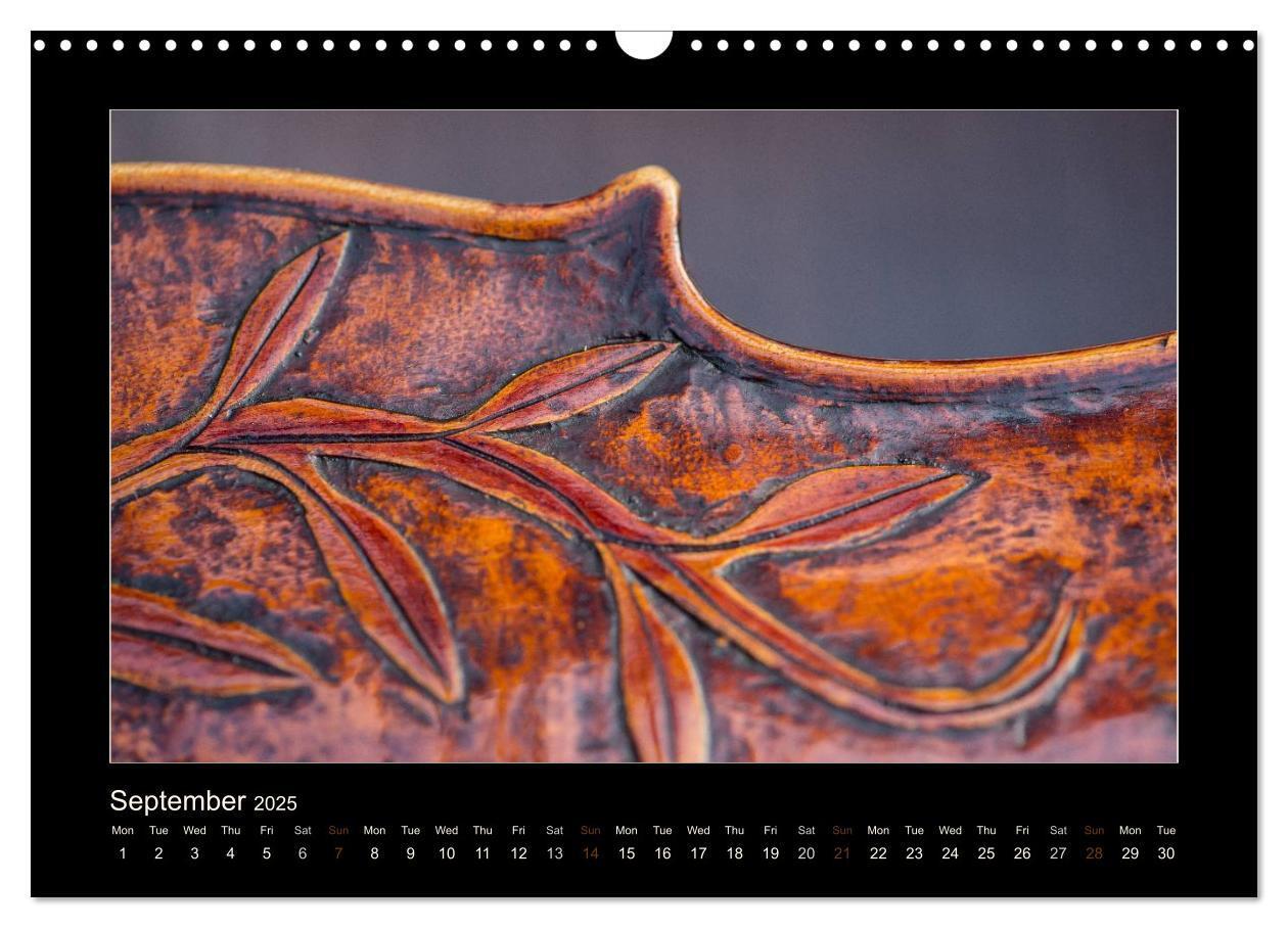 Bild: 9781325963935 | A violin only (Wall Calendar 2025 DIN A3 landscape), CALVENDO 12...