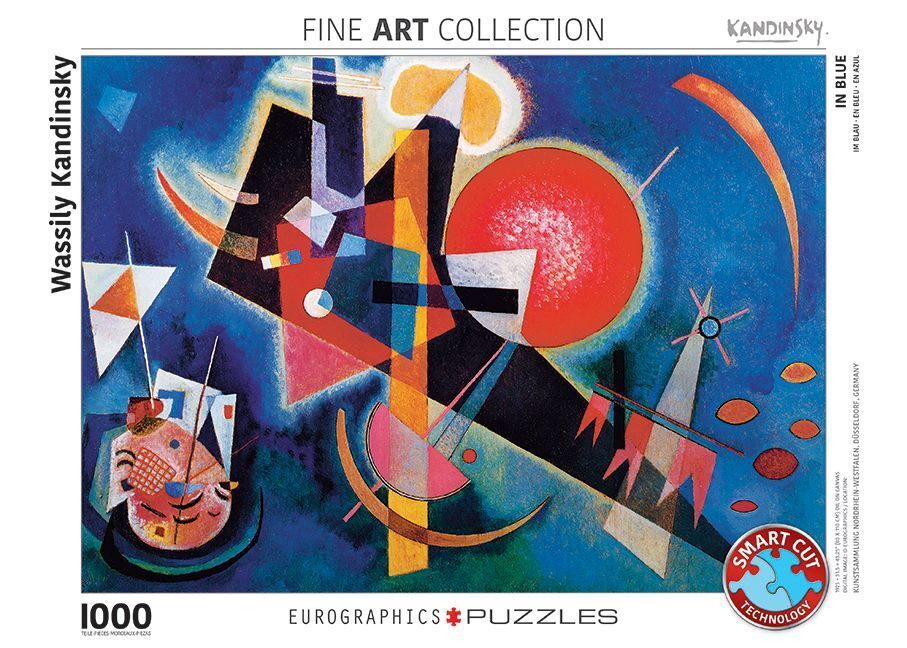 Bild: 628136618977 | In Blue by Wassily Kandinsky (Puzzle) | Spiel | In Spielebox | 2018