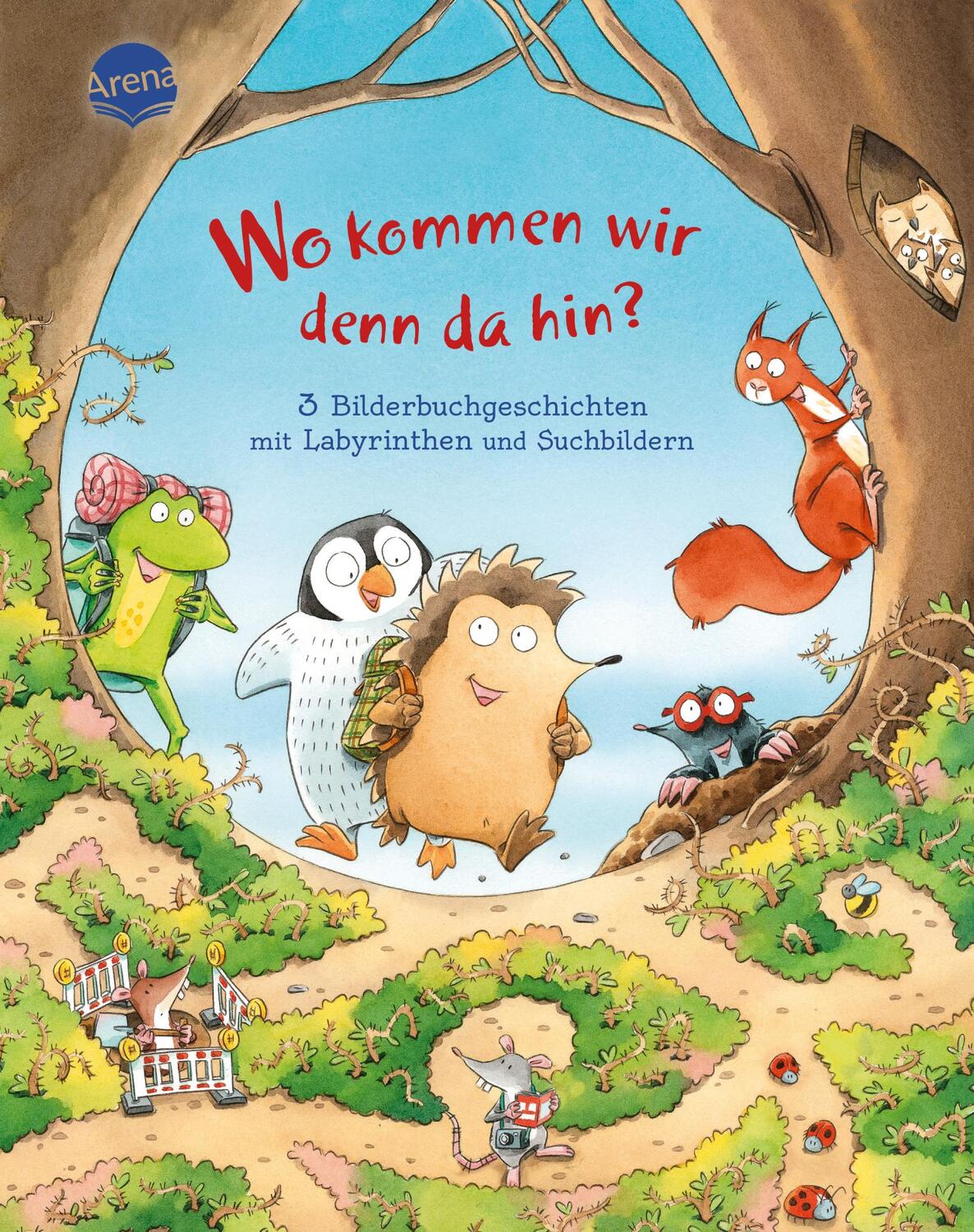 Cover: 9783401715520 | Wo kommen wir denn da hin? 3 Bilderbuchgeschichten mit Labyrinthen...