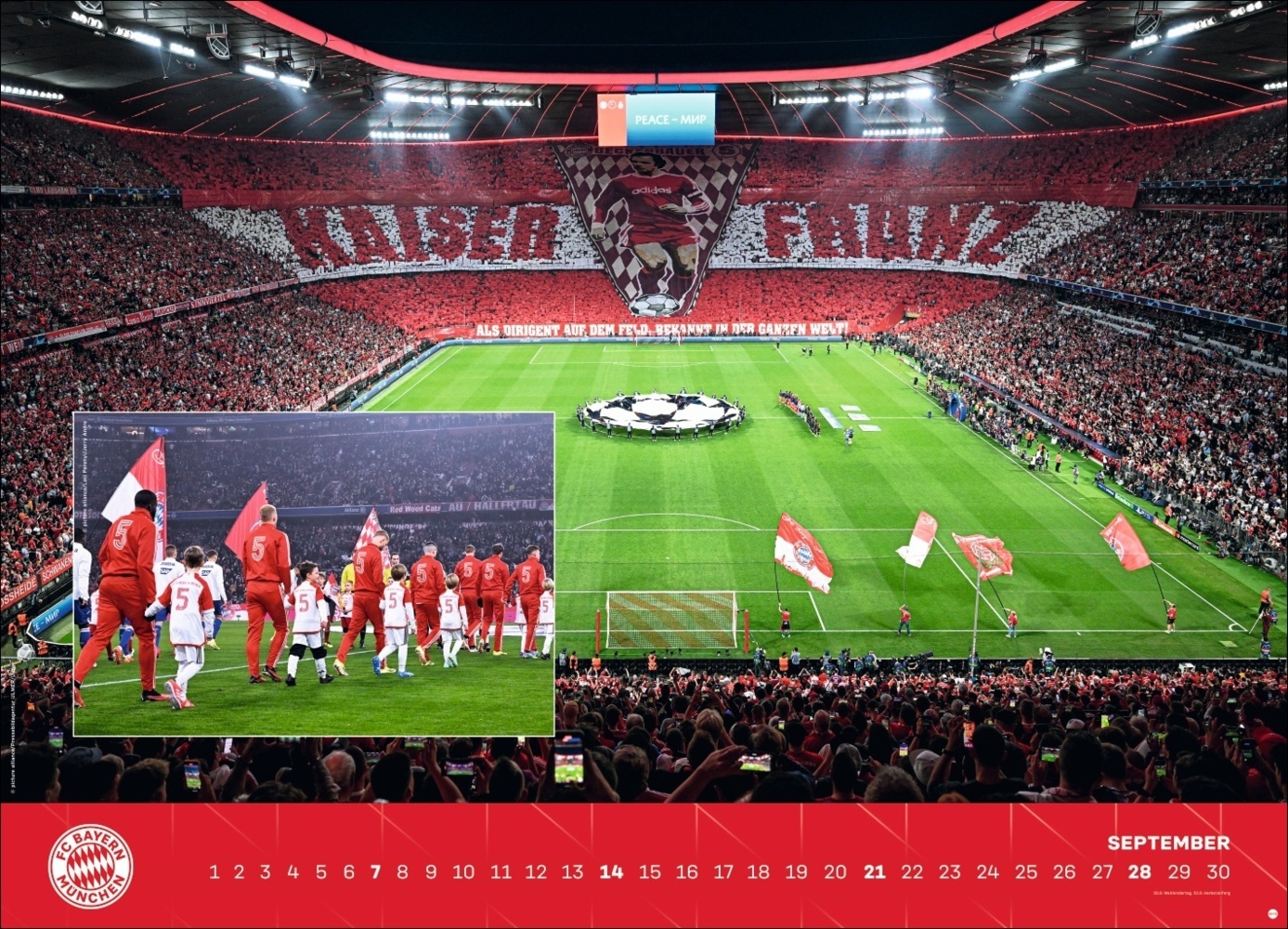 Bild: 9783756404728 | FC Bayern München Edition Kalender 2025 | Kalender | Spiralbindung