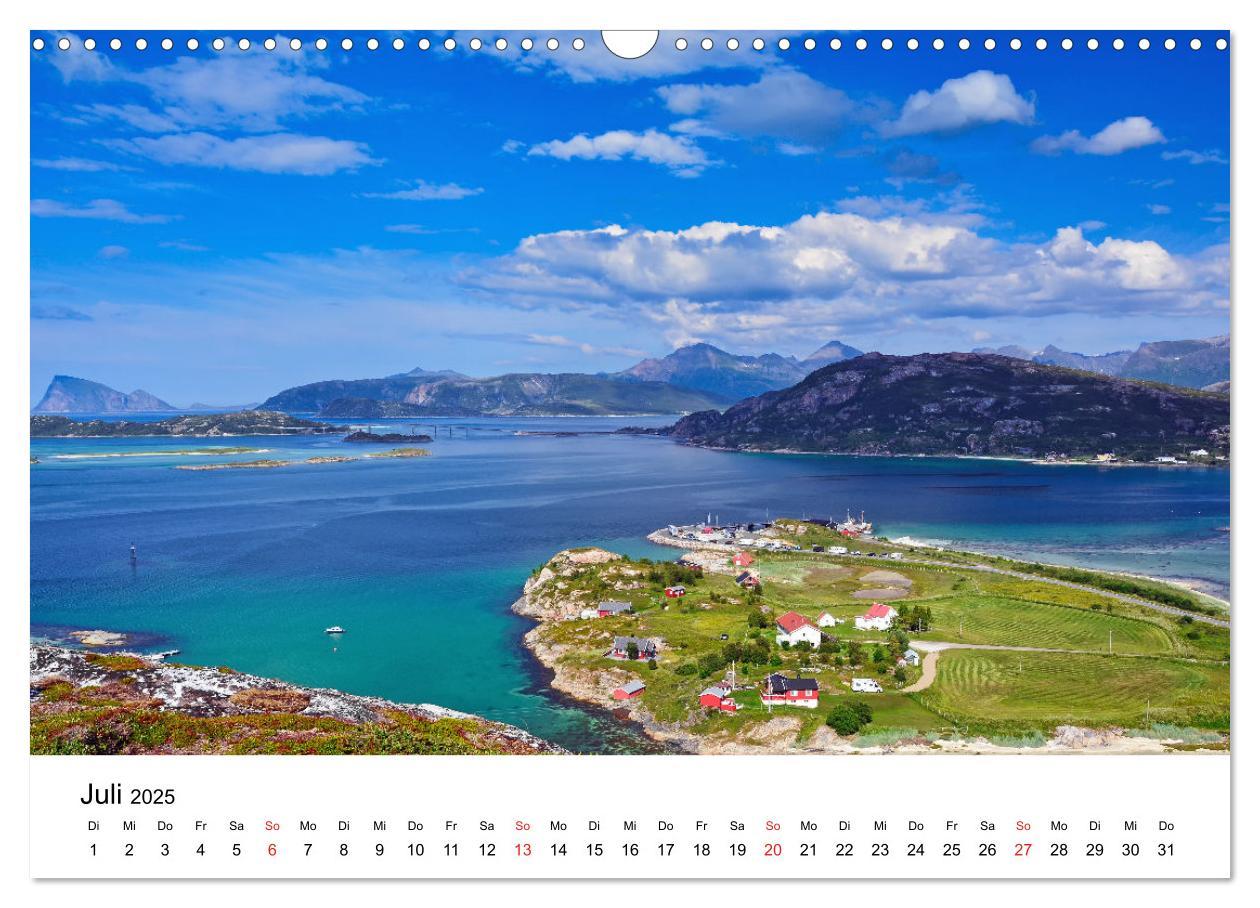 Bild: 9783435656257 | Norwegen 2025 - vom Fjord zum Fjell (Wandkalender 2025 DIN A3...