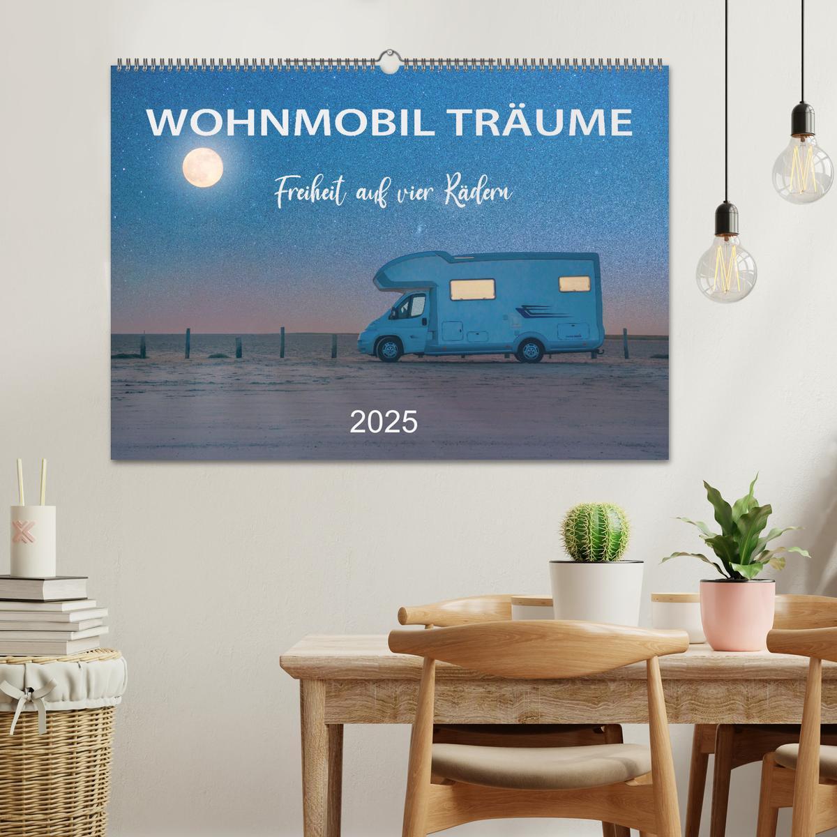 Bild: 9783383909146 | Wohnmobil Träume - Camping, Vanlife, Roadtrips (Wandkalender 2025...