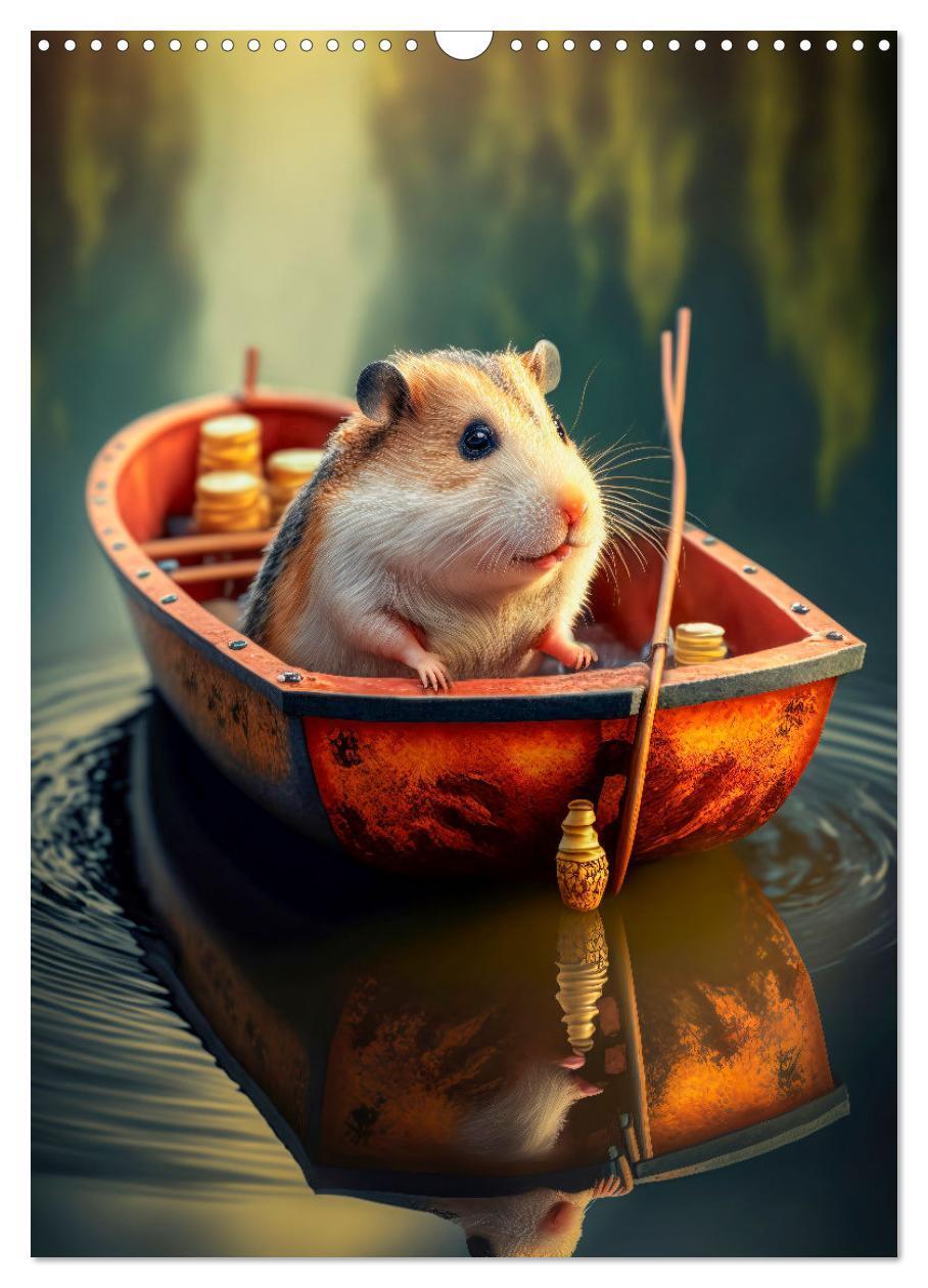 Bild: 9783435885794 | Was für ein Hamster (Wandkalender 2025 DIN A3 hoch), CALVENDO...