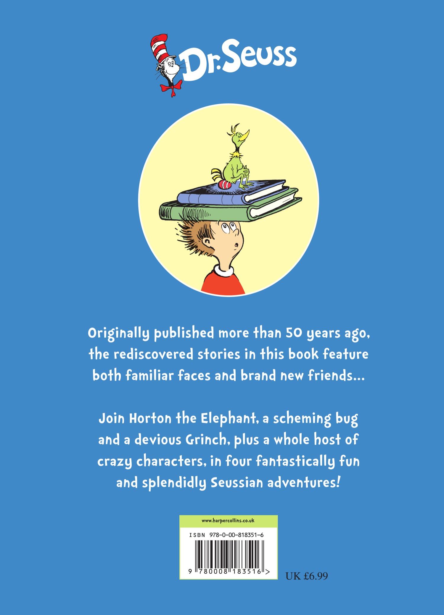 Rückseite: 9780008183516 | Horton and the Kwuggerbug and More Lost Stories | Seuss | Taschenbuch