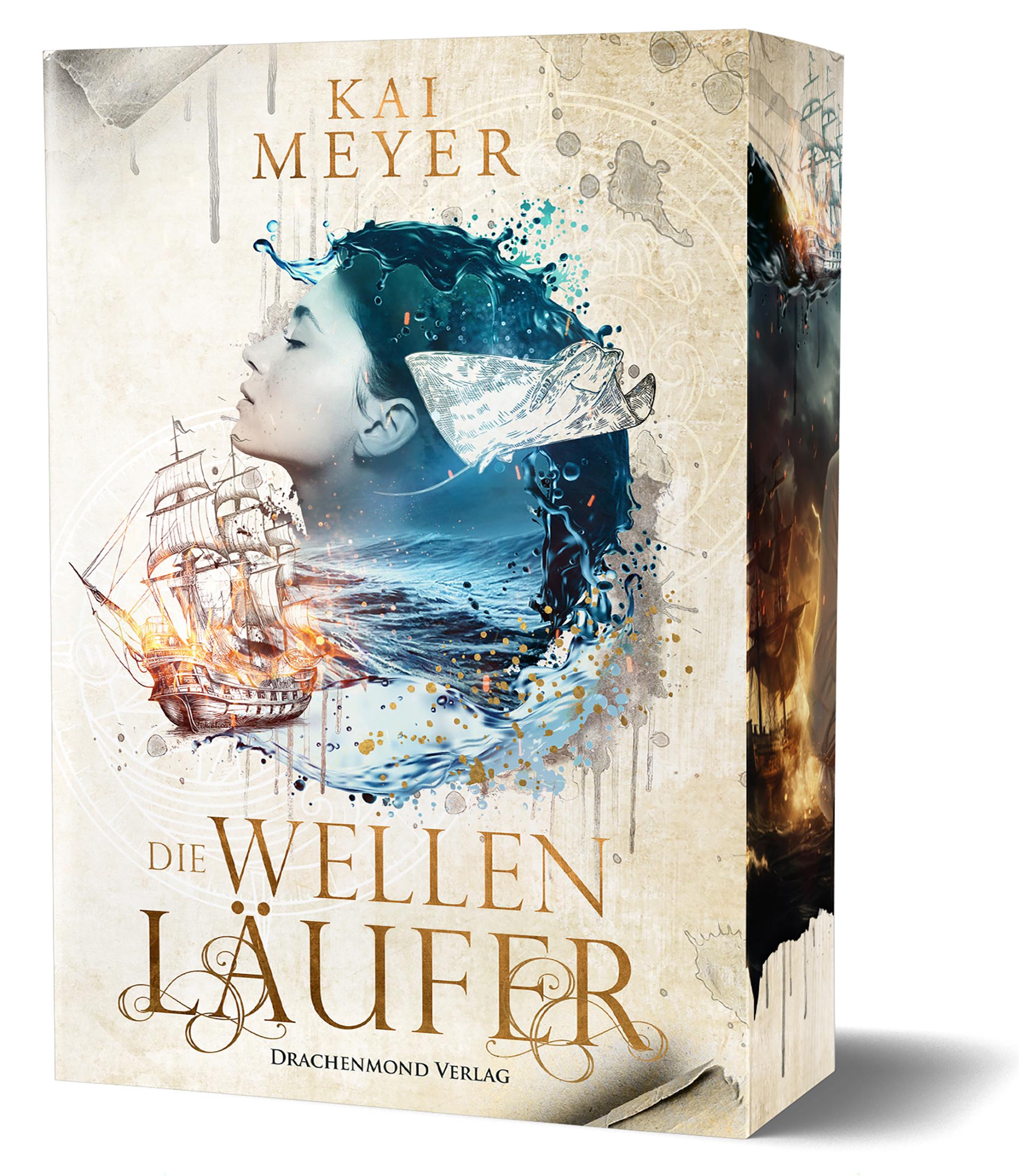 Cover: 9783959916868 | Die Wellenläufer | Softcover mit Farbschnitt | Kai Meyer | Taschenbuch