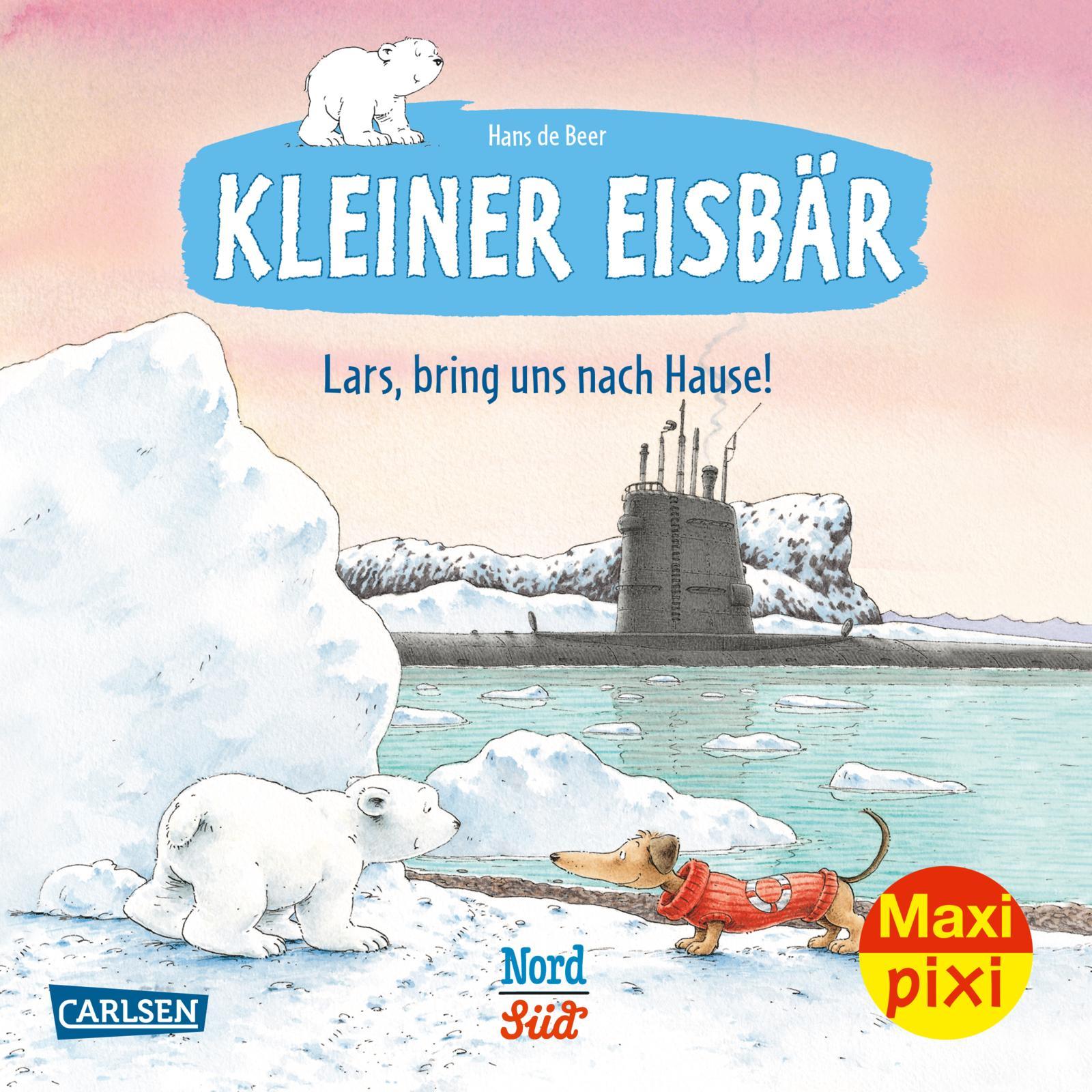 Cover: 9783551054166 | Maxi Pixi 332: VE 5 Kleiner Eisbär: Lars, bring uns nach Hause! (5...