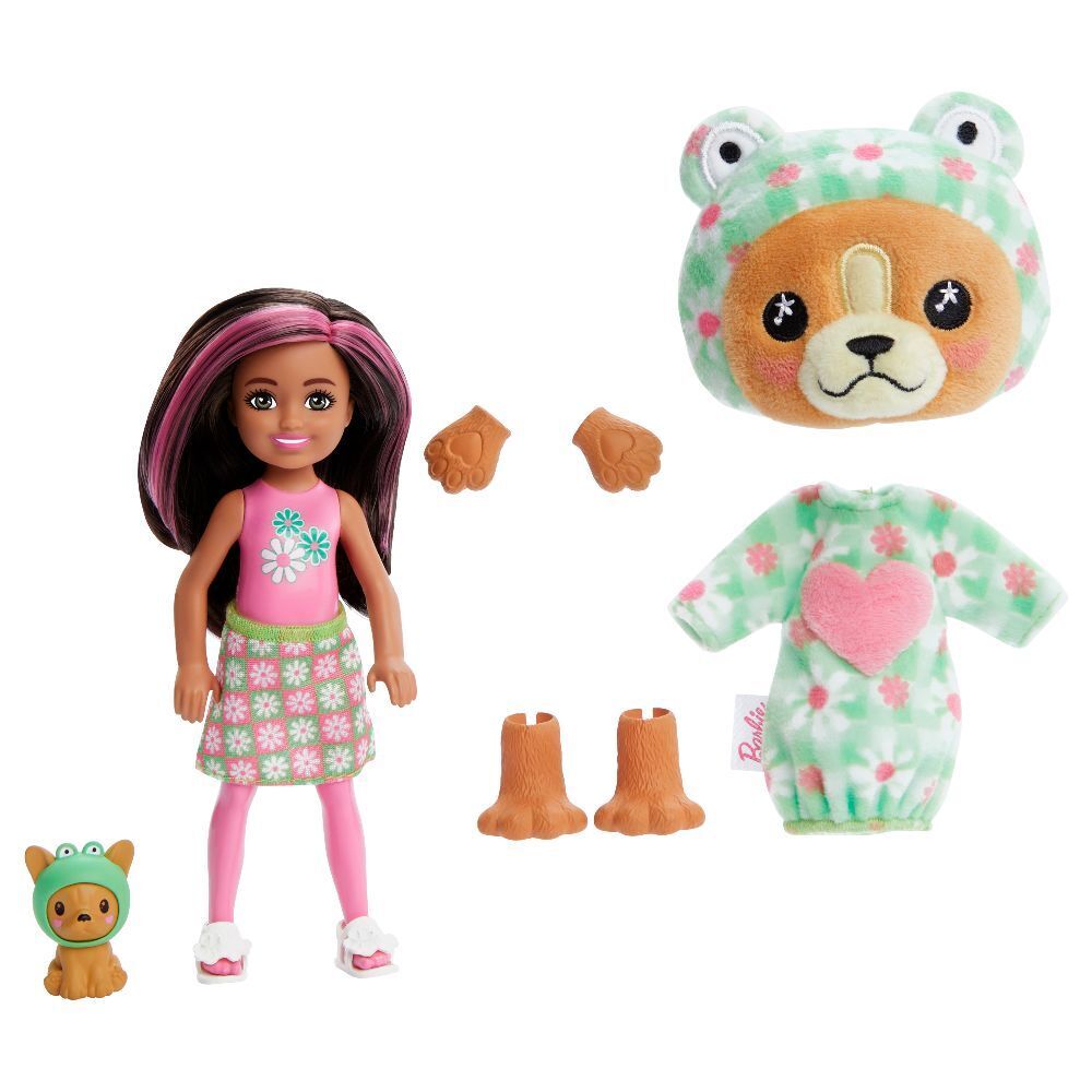 Bild: 194735178735 | Barbie Cutie Reveal Chelsea Costume Cuties Series - Dog in Frog